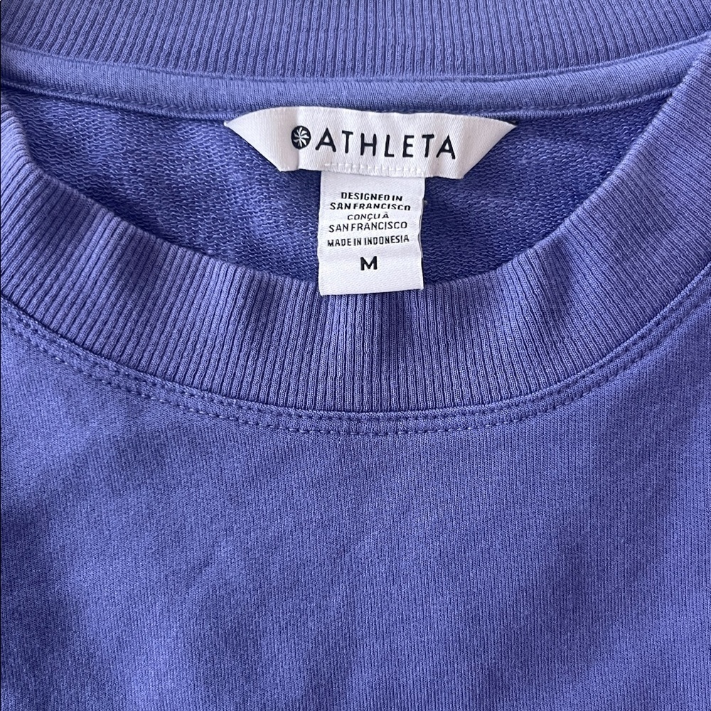 Athleta Bliss Sweatshirt Size M Women’s - Picture 9 of 10